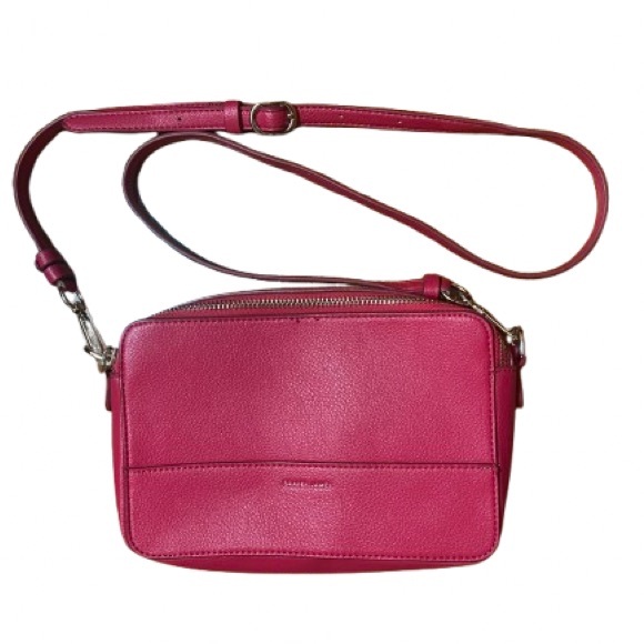 Draper James Dakota Pink Adjustable Crossbody Bag - Picture 1 of 16